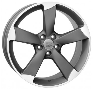 WSP Italy Audi (W567) Giasone W9 R20 PCD5x112 ET33 DIA66.6 matt gun metal polished